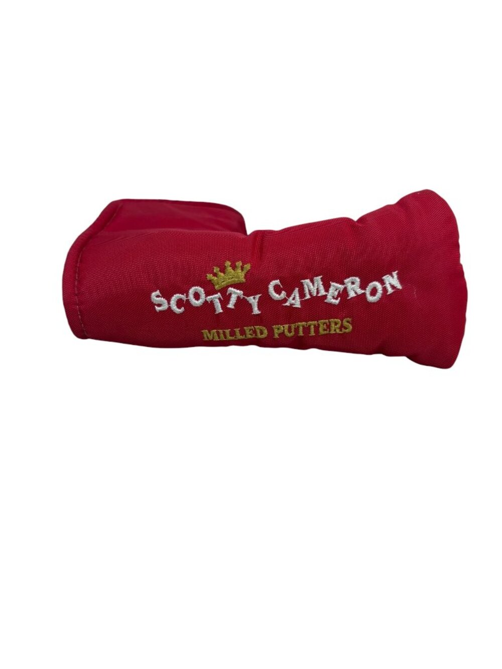 Scotty Cameron Milled Putters NOS Red Headcover Nylon Made in America